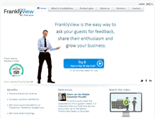 Tablet Screenshot of franklyview.com
